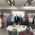 Participants, resource people and IUB officials of TDMMA 2026 together in the Digital Classroom at IUB.