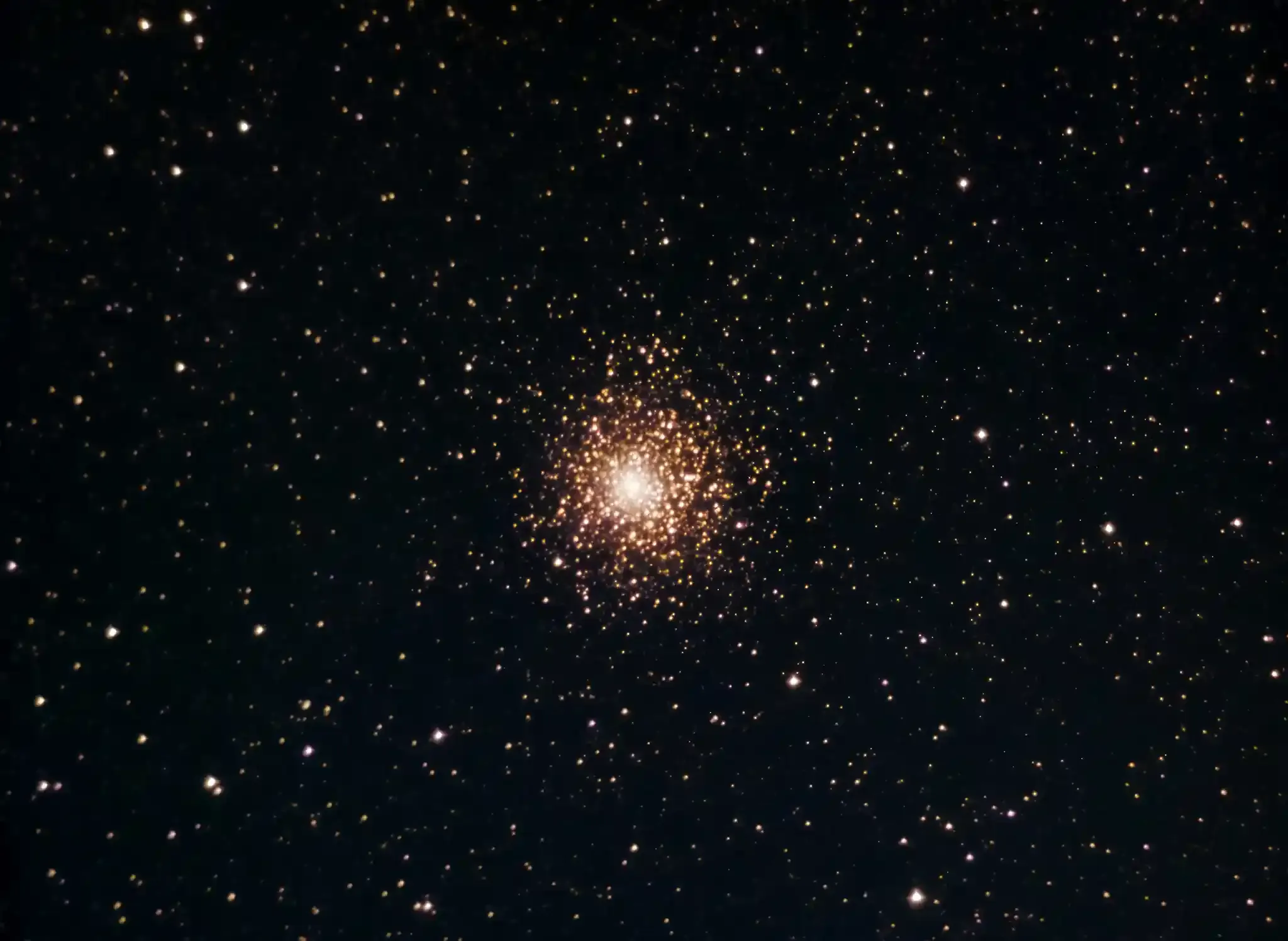 The Flickering Globular Cluster